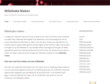 Tablet Screenshot of milkshakemaken.net